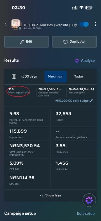 Client result screenshot 4