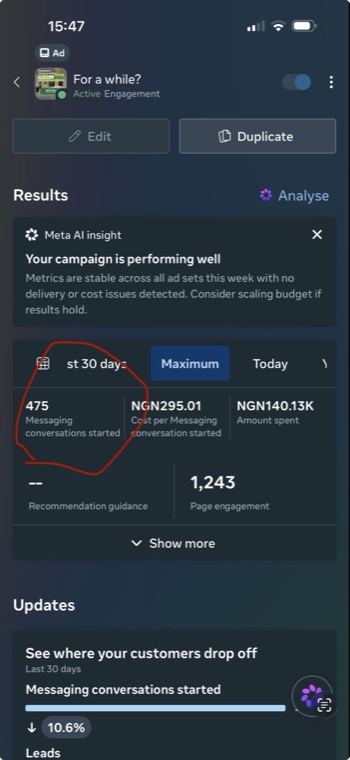 Client result screenshot 8